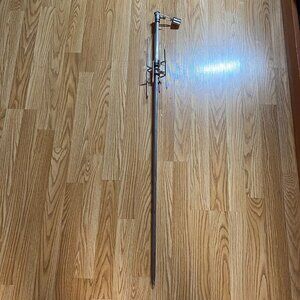 Universal 41.5" x 1/2" Hexagon Chrome Steel BBQ Rotisserie Spit Rod